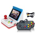 thumbnail image 1 of Consola de juegos 360 en 1 con joysticks con cable duales - Soporte para juegos clásicos 360 Salida AV Rojo blanco azul, 1 of 5