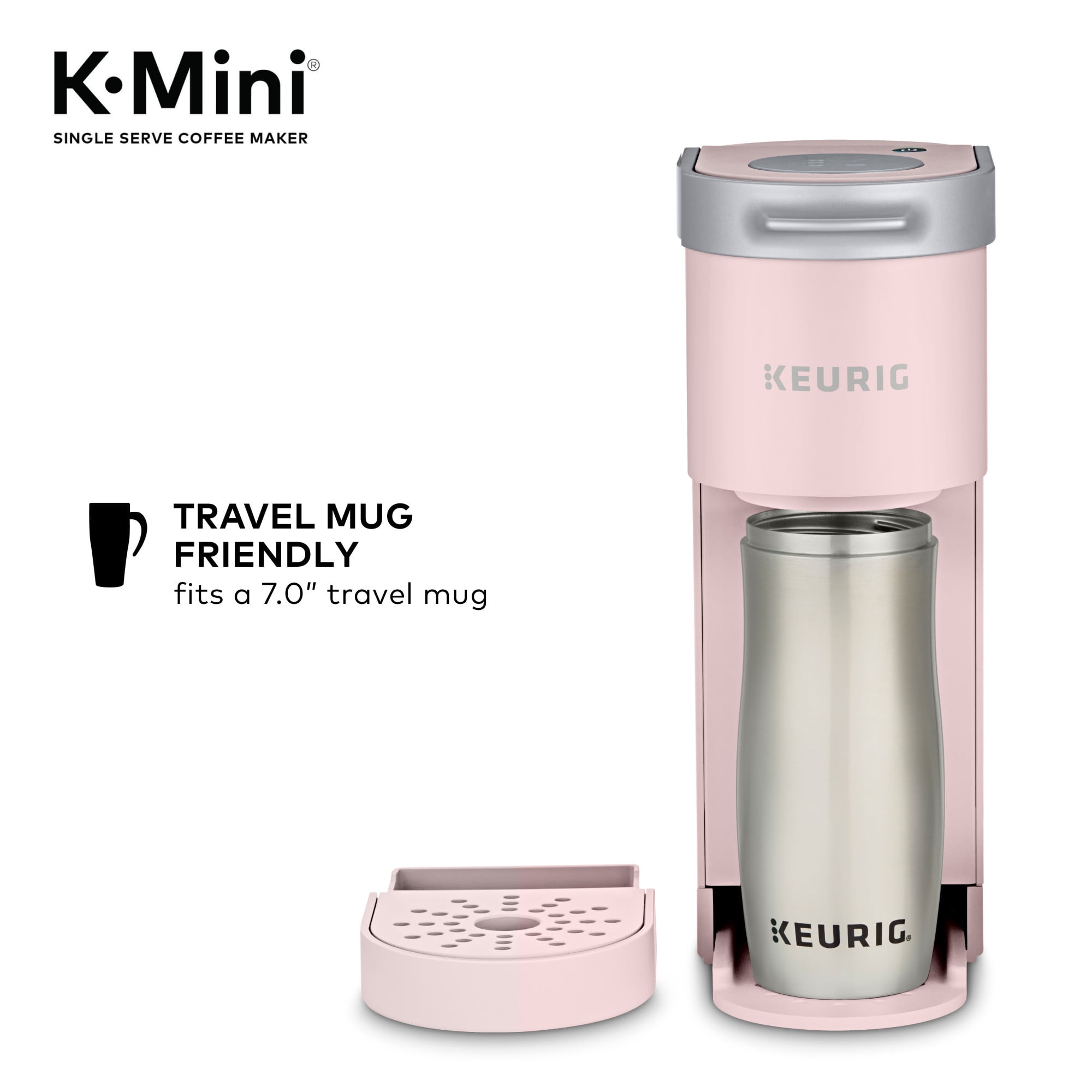 Keurig K-Mini Plus Single Serve K-Cup Pod Coffee Maker, Dusty Rose Coffee  Maker - AliExpress