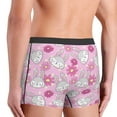 thumbnail image 3 of Disketp Sunflower Rabbit Men's Boxer Briefs,Soft and Breathable Cotton Underwear with ComfortFlex Waistband, 3 of 7