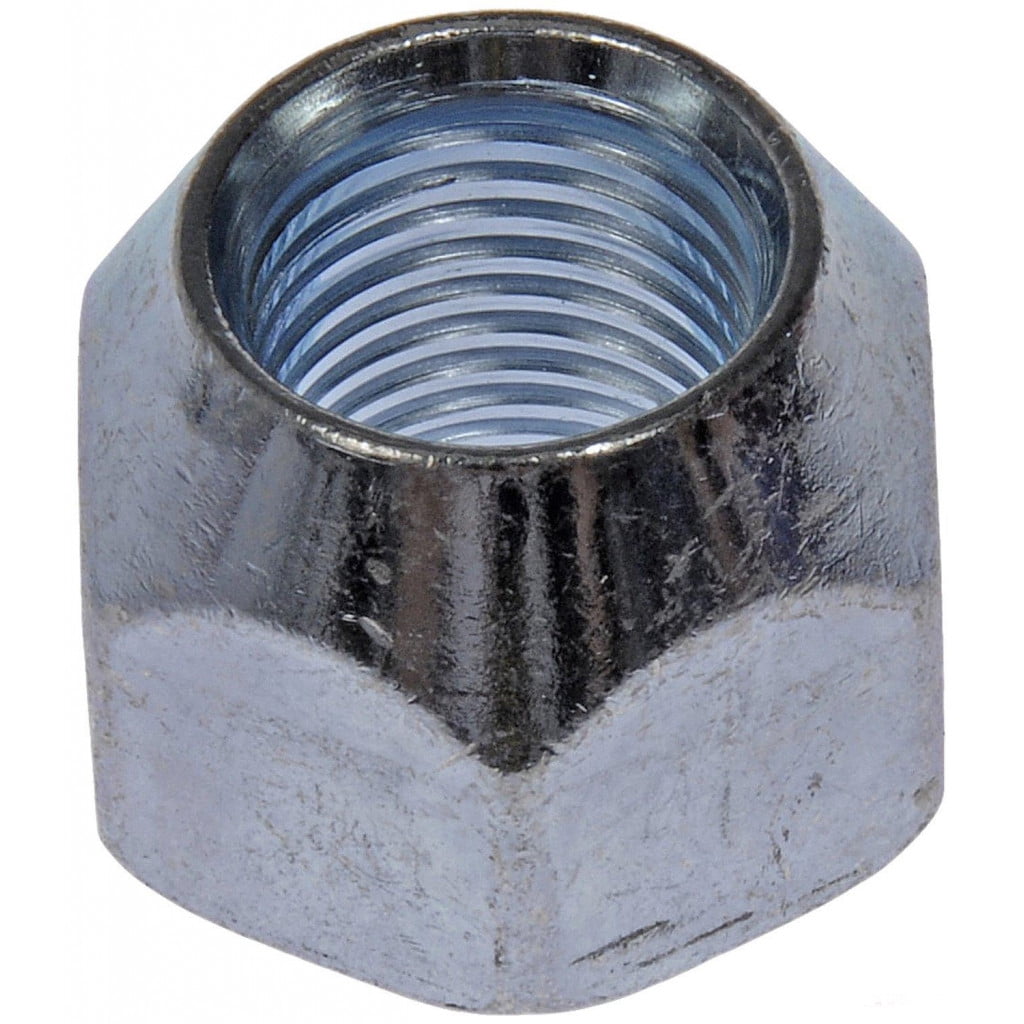 KarParts360 For Mazda B4000 2001-2010 Wheel Lug Nut | 4 Pieces | Chrome Finish | Standard | Made Of Steel | 1/2-20 Thread Size | With Open End Design
