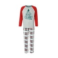 thumbnail image 1 of Diconna Christmas Family Pajamas Set Letter Print TopsTrousers Romper, 1 of 9