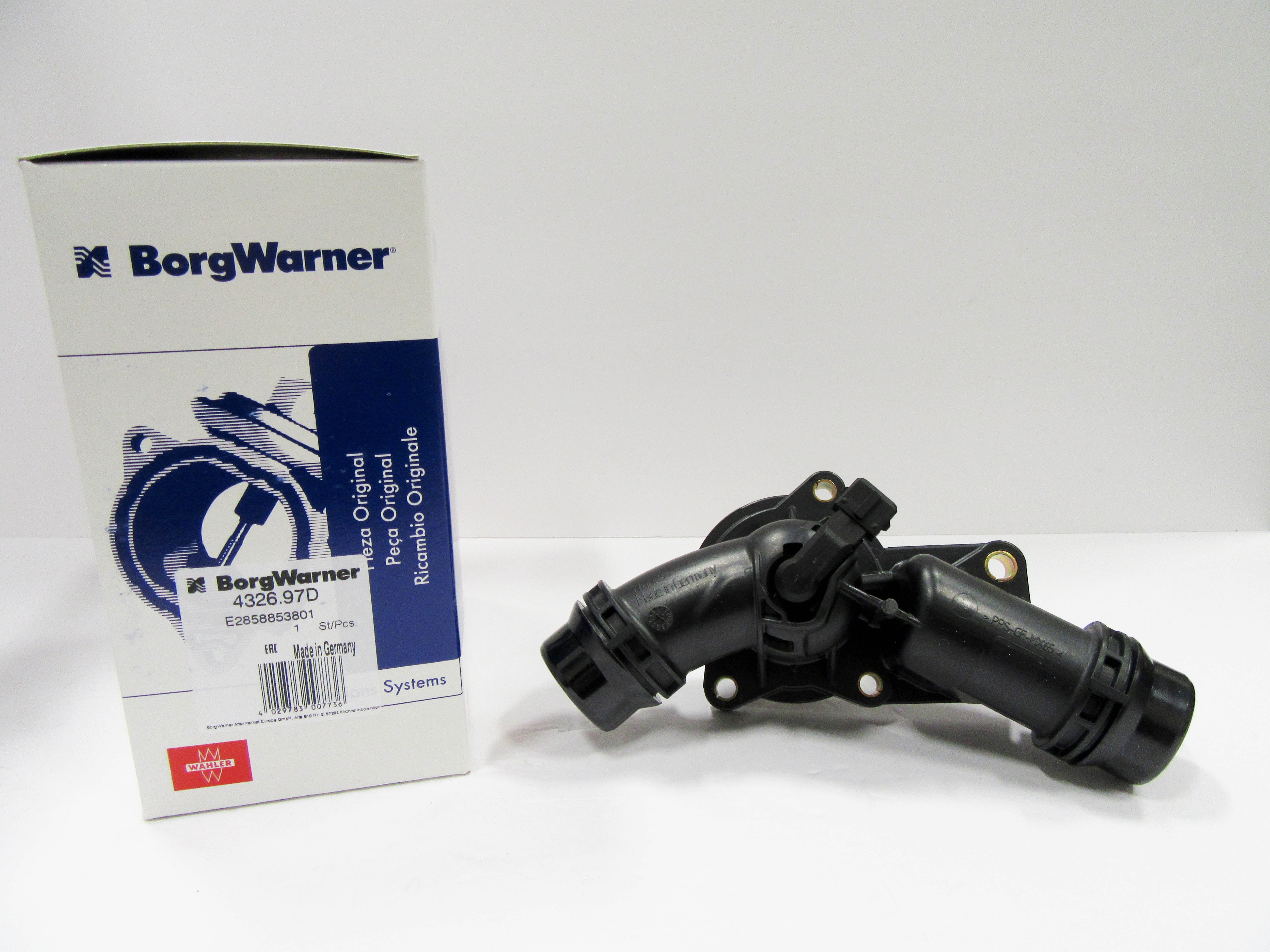 BMW Engine Coolant Thermostat WARNER, WAHLER 4326.97D, 432697D