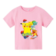 thumbnail image 3 of Camiseta de verano popular de Pikachu para niños, ropa para niños y niñas, camiseta de manga corta informal y cómoda con cuello redondo y dibujos animados para bebés, 3 of 5