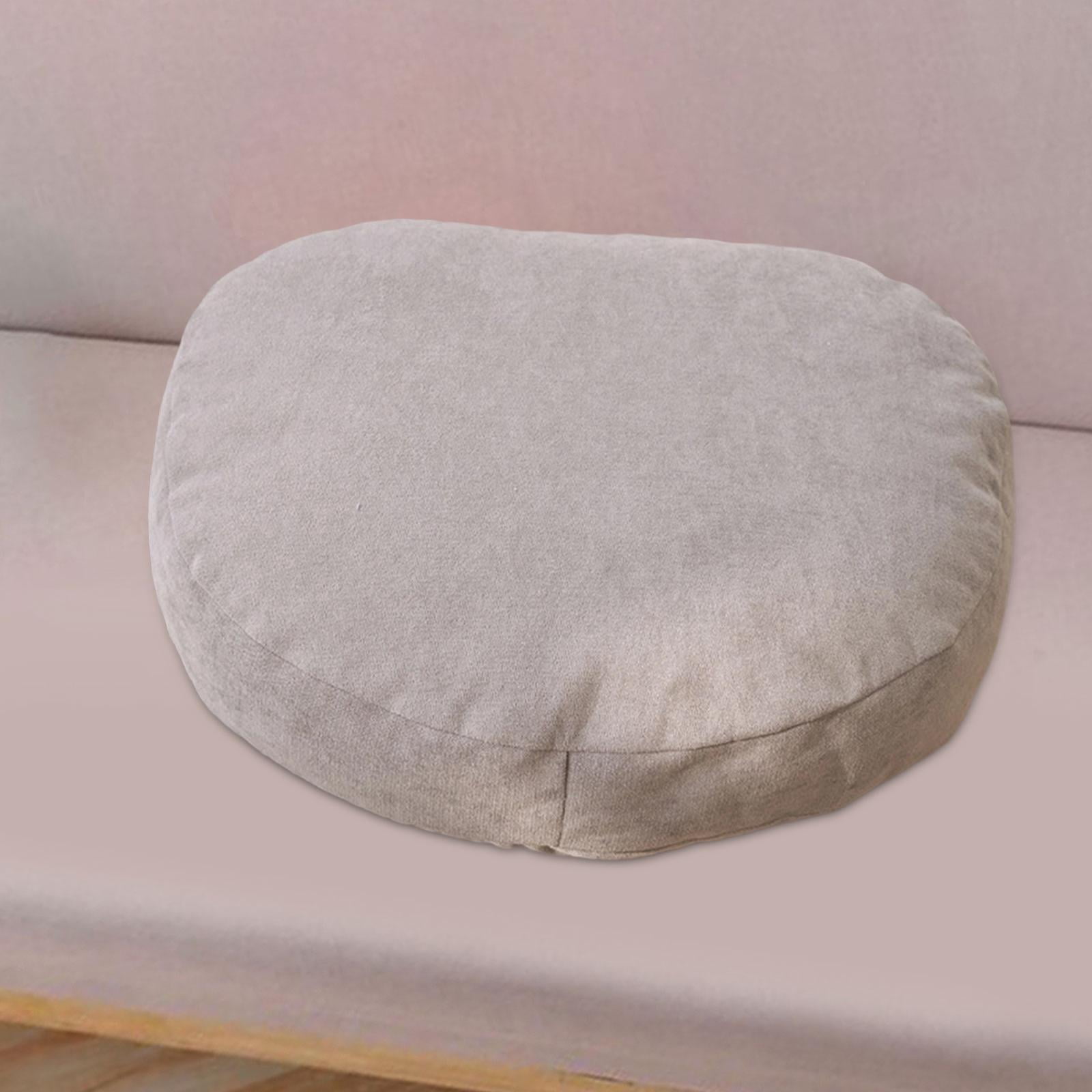 Axioma Decorative Cushion, Seat Cushion, Practical for Balcony, Couch, Garden, Office, Grey