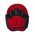 thumbnail image 3 of Almohadilla de boxeo para objetivo, de boxeo curvadas de cuero PU, almohadilla de boxeo para Dojo, Karate, Muay Thai, Kickboxing, suministros rojo y negro, 3 of 8