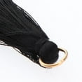 thumbnail image 4 of 10 piezas de borlas de bricolaje colgantes adornos de fabricación de joyas suministros de artesanía de bricolaje 7cm Negro Baoblaze borlas artesanales a granel, 4 of 8