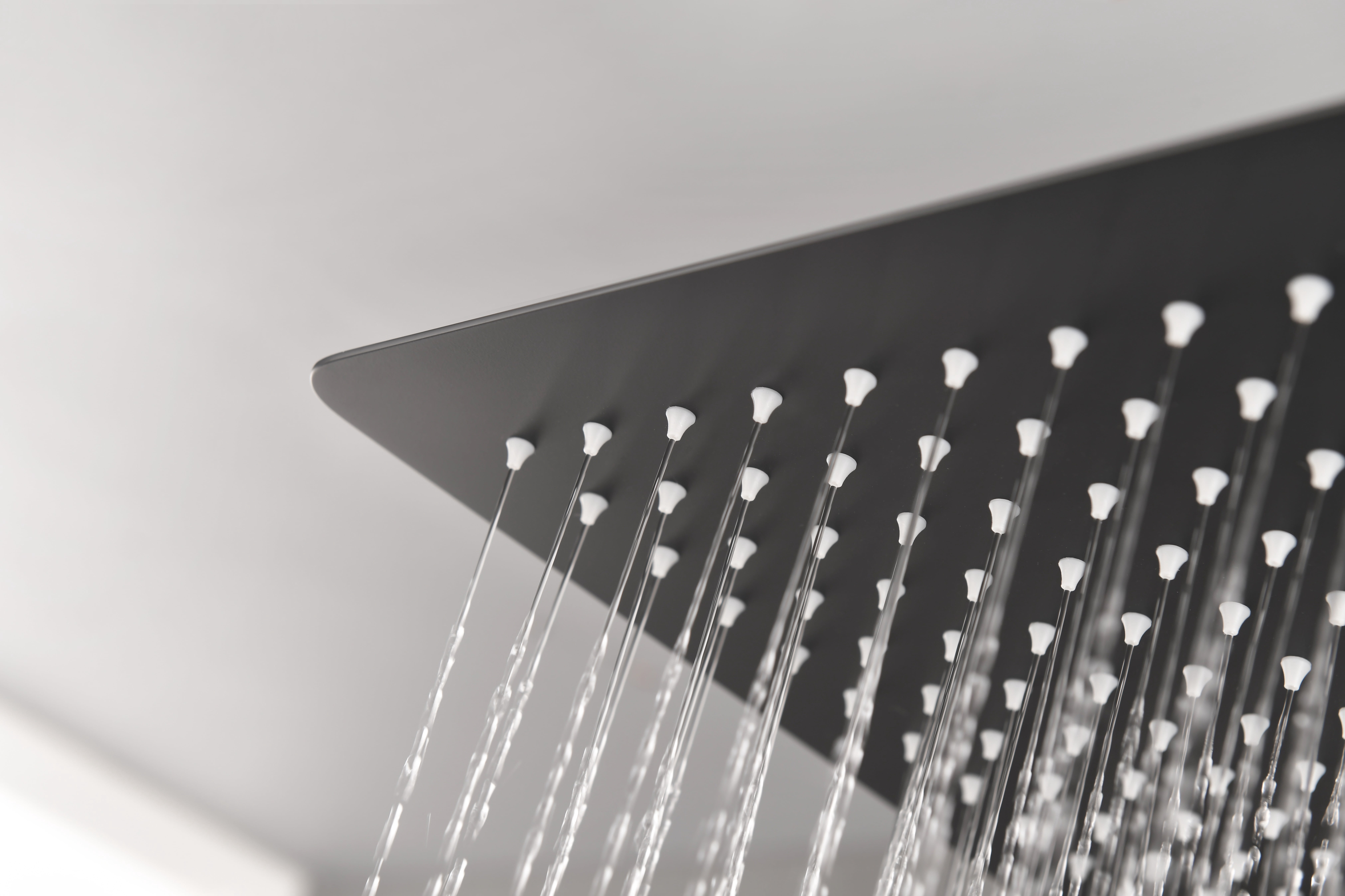 Rain Shower Head High Pressure Rainfall Showerhead Water Saving