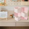 thumbnail image 6 of Makeup Jewelry Organizer, Bathroom Organizer Case, Multipurpose Makeup Holder Container Multifunctional Organization for Bedroom Bathroom Desk Pink, 6 of 8