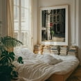 thumbnail image 3 of Arrêt, Montreal - Montréal Québec Canada Photography Street Photography Architecture City Botanical Vintage Travel Poster Oak Framed Wall Art Print 9 x 12 inches, 3 of 12