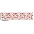 thumbnail image 3 of Ambesonne Floral Fabric by the Yard Upholstery, Asian Garden Spring Flowers, 1 Yard, Eggshell Pink Mauve, 3 of 5