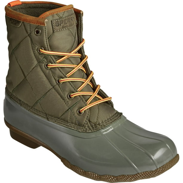sperry saltwater quilted nylon duck boot