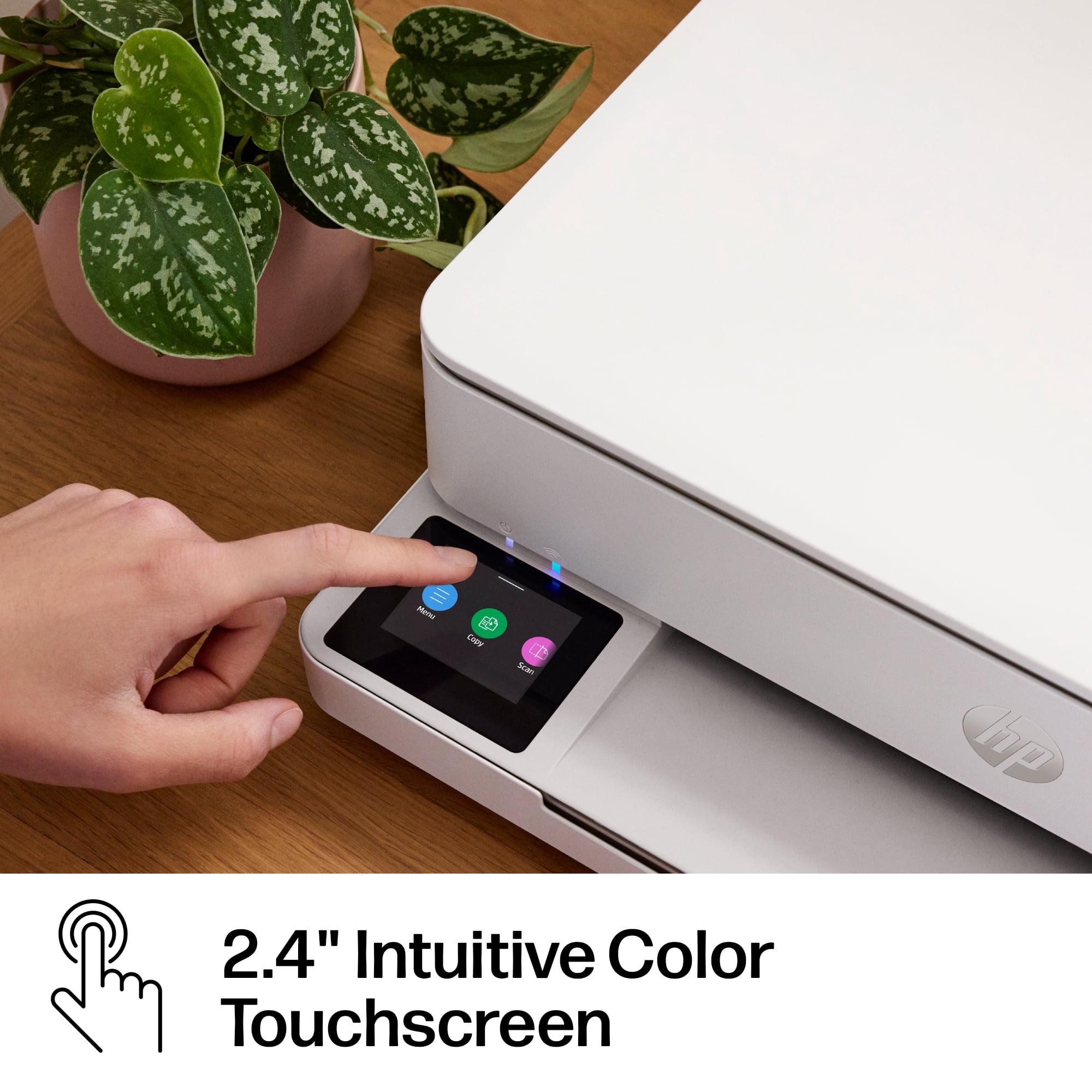 HP Envy 6152 Wireless All-in-One Color Photo Inkjet Printer, Scanner, Copier, 3mos Free Instant Ink