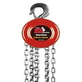 Torin BIG RED 1 Ton Hand Lift Steel Chain Block Hoist,DMTR9010