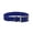 Blue, variant on Adjustable Dog Collar Chew Resistant Coated Nylon Waterproof Pet Collar With Strong Double Clasps D Shaped Rings For Outdoor Use(Pink-21.7In)