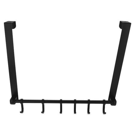

Installation-free Door Hook Wall Hooks for Hats Over The Towel Rack Row Coat Hanger Aluminum Alloy