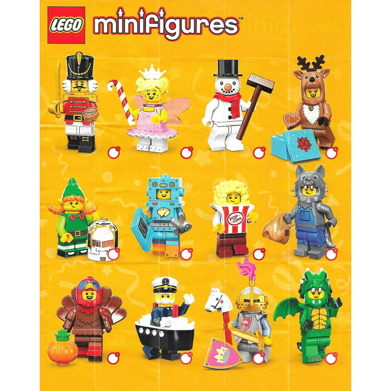  LEGO Series 23 Minifigures Complete Set of 12 Characters 71034  (Bagged) : Toys & Games
