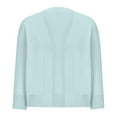 thumbnail image 3 of WANPIDAN Womens Cardigan V Cardigan Women Sweaters for Fall And Winter Tan Open Sweater Sleep Cardigan Sheer Cardigan Massage Sweater Open Knit Tops for Women Womens plus Size Sweaters Warm Cardigans, 3 of 3