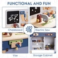 thumbnail image 3 of Tool Bench ROBOTIME Kids Wooden w/ Tools Set & Storage 3+, 3 of 9