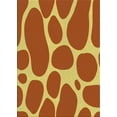 thumbnail image 1 of Ahgly Company Machine Washable Indoor Rectangle Transitional Yellow Area Rugs, 2' x 3', 1 of 7