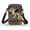 Cow Sunflower Wreath, variant on HELLHERO Carved Elephant Head Crossbody Sling Bags Polyester Double Layer for Outdoor Travel Daily Use