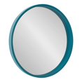 thumbnail image 1 of Kate and Laurel Travis Miroir Rond Mural Mi-Siècle, Diamètre de 21,6 Pouces, Sarcelle, Miroir d'Accent Moderne, 1 of 2