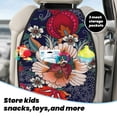 thumbnail image 4 of Goofa Paisley2 Pattern Car Back Seat Protector for Kids (2 Pack) ,Anti-kick Storage Mat for Car Seats,Shields from Footprints, 4 of 6