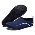 thumbnail image 2 of LTTVQM Water Shoes for Women Men Quick-Dry Barefoot Aqua Socks for Swim Beach Yoga Surf Exercise Sports Lightweight Athletic Non Slip Shoes Blue 36(US-5.5), 2 of 4
