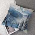 thumbnail image 7 of Ullo0ord Winter Mountains Panorama' Photography Throw Cushion Pillow Cover for Living Room, Sofa 18x18in, 7 of 7