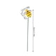thumbnail image 2 of 10 Uds. De yardas de abeja, decoración artística, adorno de abeja de plástico, estaca para patio, adornos decorativos para jardín, 2 of 4