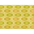 thumbnail image 1 of Ahgly Company Tapis Rectangulaire d'Intérieur Lavable en Machine Jaune Transitionnel, 7 Pieds x 9 Pieds, 1 of 7