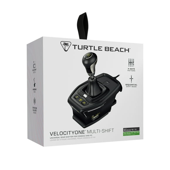 Turtle Beach® VelocityOne™ Multi-Shift Levier de vitesse et frein à main universel