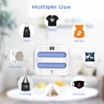 thumbnail image 2 of ARTeefy HP3 12" x 10" Portable Heat Press Machine for T-Shirts, Sublimation and HTV Vinyl, Purple, 2 of 7