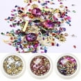 thumbnail image 2 of Joyas para decoración de uñas, nuevos diamantes de imitación para uñas, juego de York Storm, pegatinas para uñas con remaches para decoración de uñas, mezcladas, 2 of 5