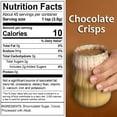 thumbnail image 2 of Syruvia Chocolate Crisp Shakable Coffee Topping- 5.5 oz Coffee Sprinkles Great for Oatmeal, Milkshakes, Smooties, Ice Cream, Dessert Topping And More., 2 of 5