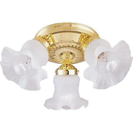Medium Ceiling Lamp - boston harbor f6bb03-22013l 5988936 dimmable ceiling light fixture, (3) 60/13 w medium a19/cfl lamp, polished