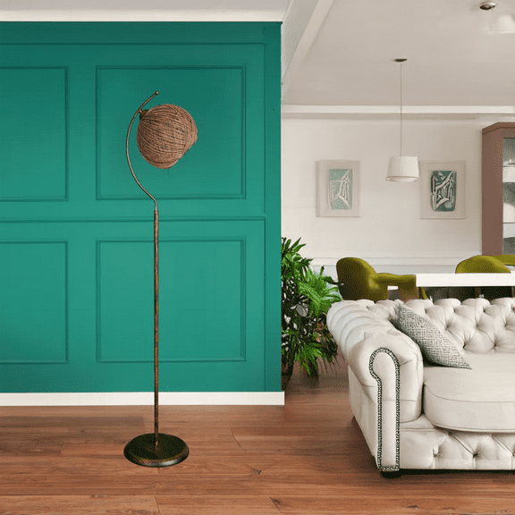 Boho Arched Floor Lamp