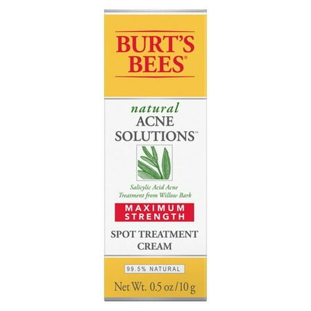 Burt's Bees Natural Acne Solutions Spot Treatment Cream, 0.5 oz