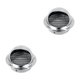 thumbnail image 1 of Sidaley Tapas de salida de ventilación de acero inoxidable 304 con campana de ventilación de pantalla de malla incorporada de 130 mm 100 mm 2piezas, 1 of 1