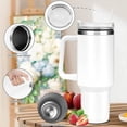 thumbnail image 4 of Vaso Térmico ZENSUKYE 40 Onzas con Asa Acero Inoxidable, 4 of 7