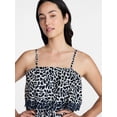 thumbnail image 4 of Time and Tru Women's and Women's Plus Sleeveless Cotton Midi Dress with Eyelet Trim, Sizes XS-4X, 4 of 6