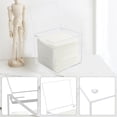 thumbnail image 4 of Caja de almacenamiento de toallas faciales Watpot, acrílica transparente, 4 of 7