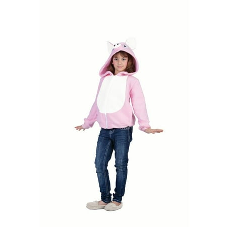 Penelope Pink Pig Child Hoodie Costume