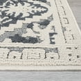 thumbnail image 7 of Hasoo Area Rug 9' x 12' Floral Area Rug for Living Room Shag Soft Indoor Floor Carpet, Gray, 7 of 7