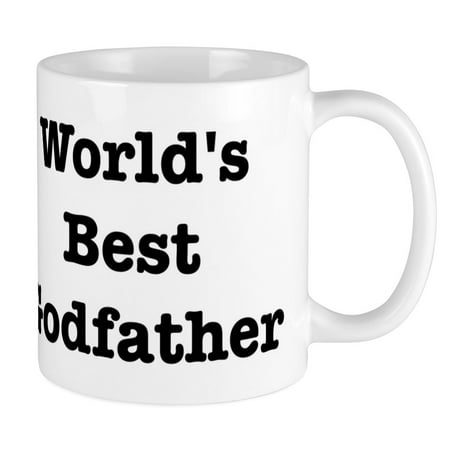 

CafePress - Worlds Best Godfather Mug - Ceramic Coffee Tea Novelty Mug Cup 11 oz