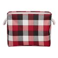 thumbnail image 2 of Design Imports CAMZ13421 Bac en Polyester Tricolore Rouge Cardinal Rectangle Grand 17.5"x12"x15 Pouces, 2 of 4