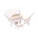 thumbnail image 1 of 1:12 Guitarra de piano en miniatura de casa de muñecas a 1:12 con taburetes, juguete modelo de instrumentos musicales, muebles de muebles de casa de, 1 of 8