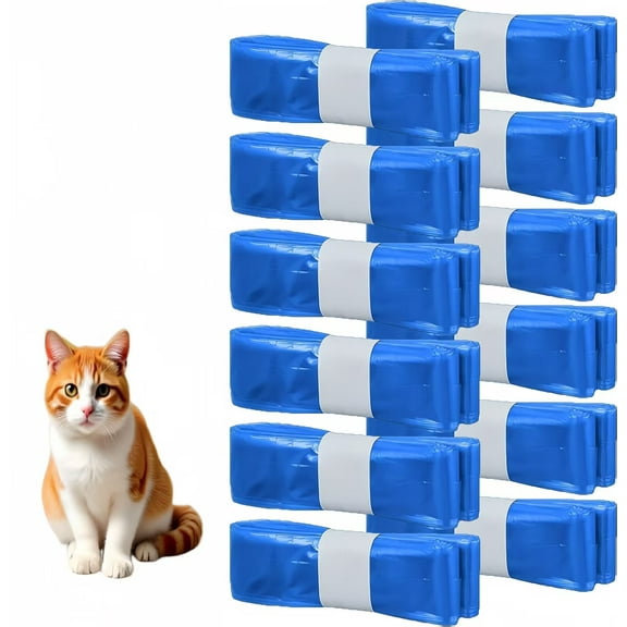 12 Pack Cat Litter refill Bags,Compatible with Litter Genie XL/XL+/Plus/Standard/Pet Pail,100% Enhanced Odor Control