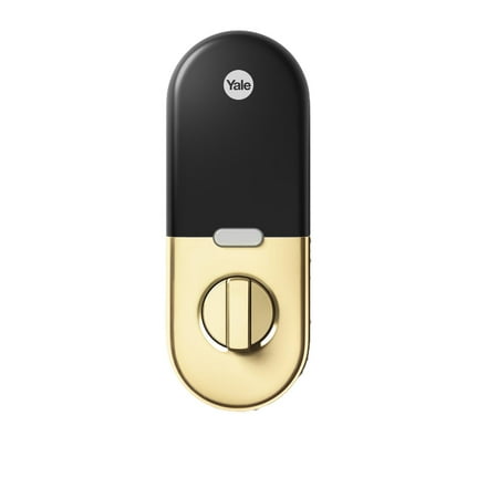 Nest x Yale Lock (Polished Brass) with Nest Connect