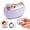 Purple, variant on MQ Smart Electric Nail Clipper Upgraded 3 in 1 USB Rechargeable Automatic Nail Trimmer LED Light 2 Speed Nail Scrap Storage Safe Cutter Polisher Ideal Gift for Baby Kids Seniors Adults Pink