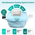 thumbnail image 4 of Cooling Seat Cushion with Water Circulation System, 26℃ Constant Temp Water Cooled Pad for Summer, Portable Cooling Cushion for Car Seat, Office Chair, Home, Outdoor, 4 of 7